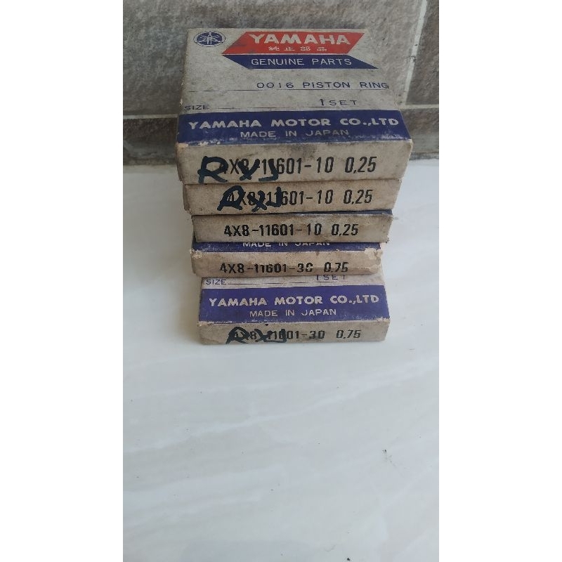 Ring piston seher Os 25 rxs yt rx115 rx special rx s original japan