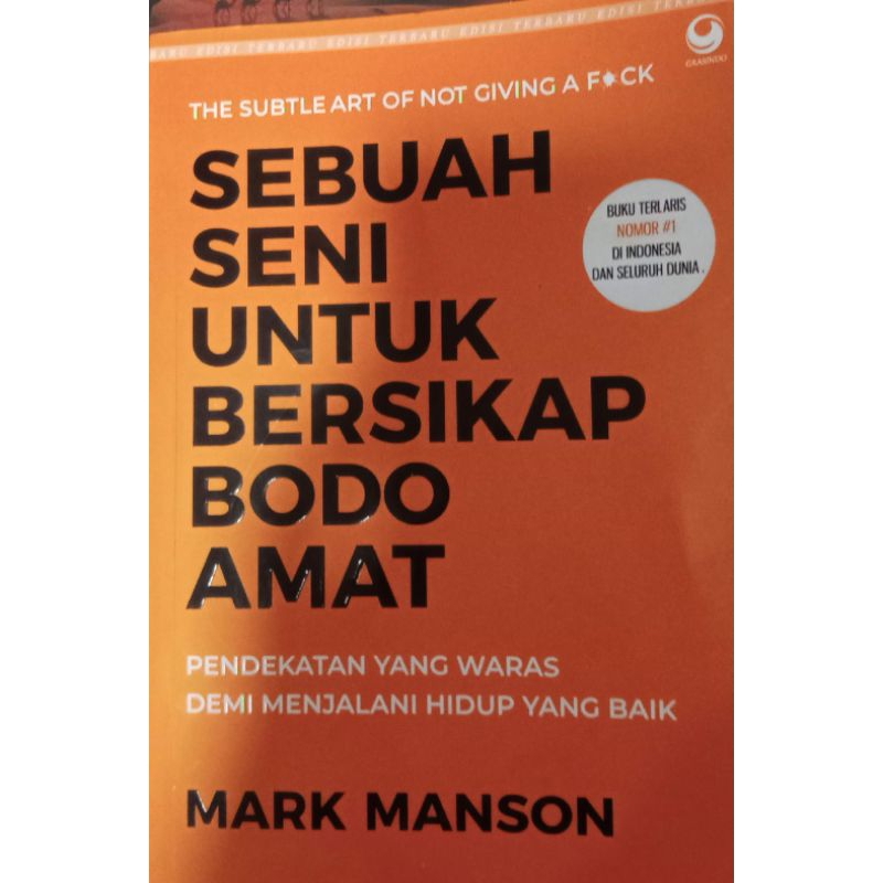 

SEBUAH SENI UNTUK BERSIKAP BODOAMAT