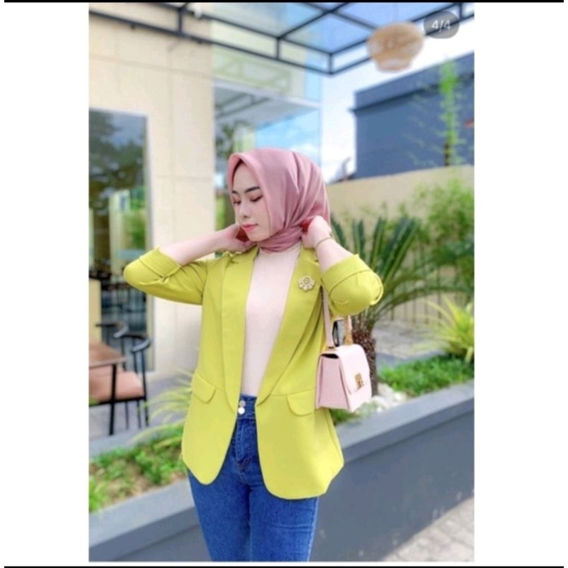 Blazer bladies | BLZR full furing premium pabric | Lengan Panjang Import FIRST HAND