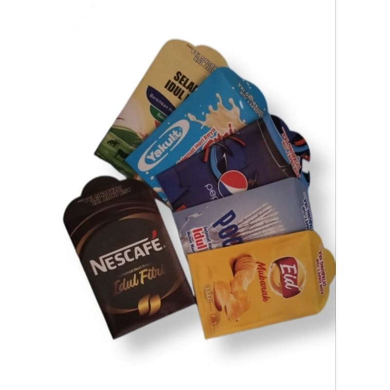 

AMPLOP LEBARAN SNACK 40 PCS