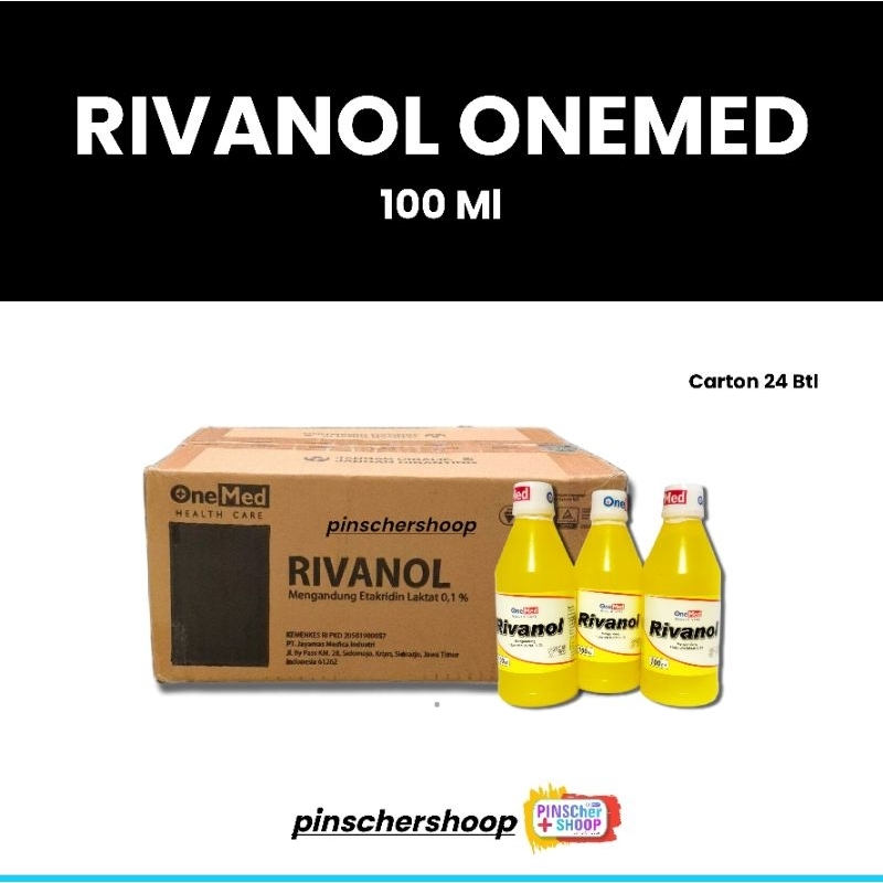 Rivanol 100 Ml Isi 24 Btl Ekonomis / Karton