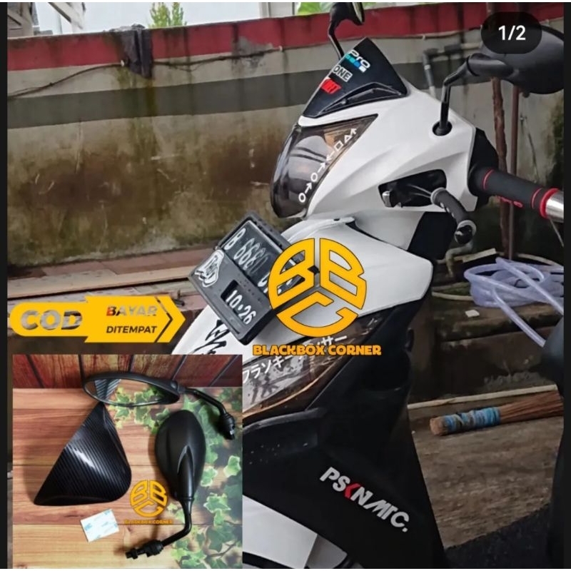 Spion X1 Honda Spacy PNP Visor Honda Spacy