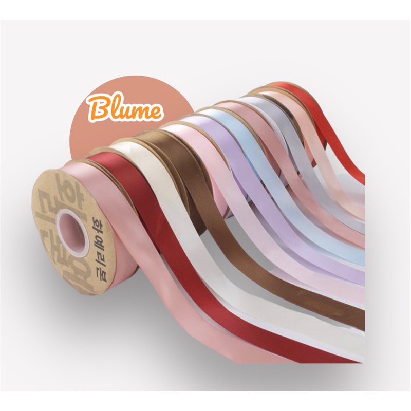 

pita double satin/ flower wraping/ pita untuk bunga/ pita untuk kado/ per pack