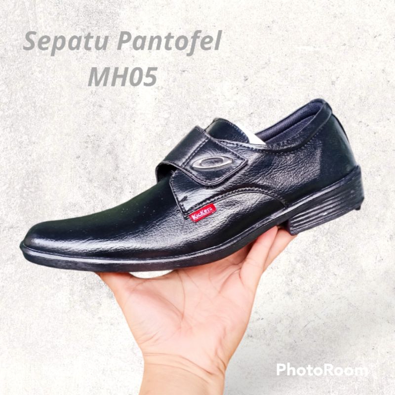 Sepatu Pantofel Formal pria MH05 Sepatu Pantofel Hitam pria Sepatu Fantovel keja