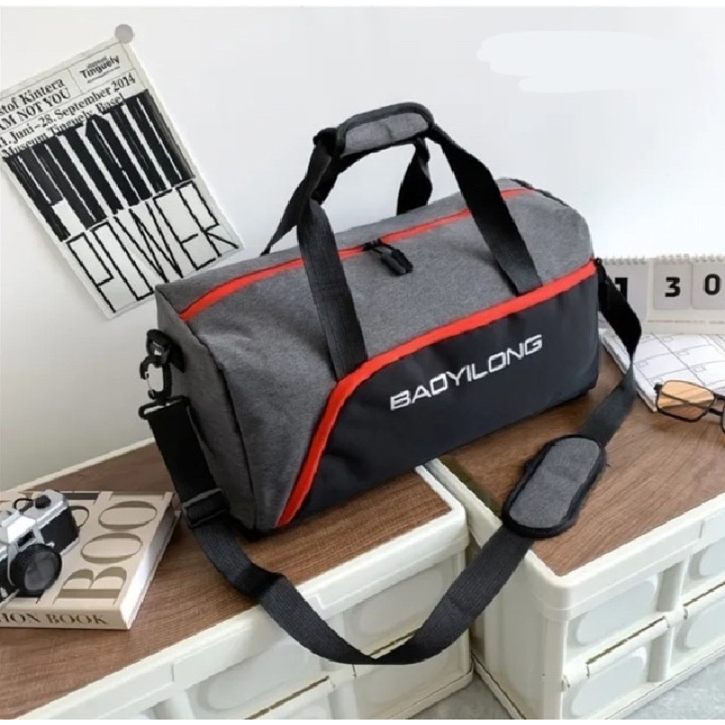 tas jinjing besar duffel bags baoyilong tas travelling tas olahraga tas jinjing mudik tas mudik polos simple