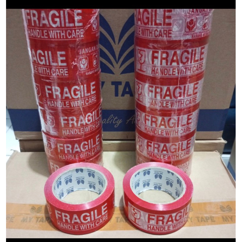 

Lakban Fragile 48MM 100YRd Sebanding Daimaru