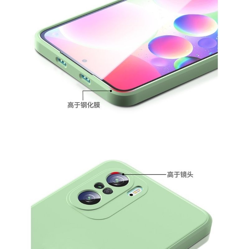BARA 2 | Square Softcase TPU Edge Lens Full Protection Case Xiaomi Redmi 10 10A 10C Note 10 11/11S Pro 12C Note 12 Pro 4G/5G