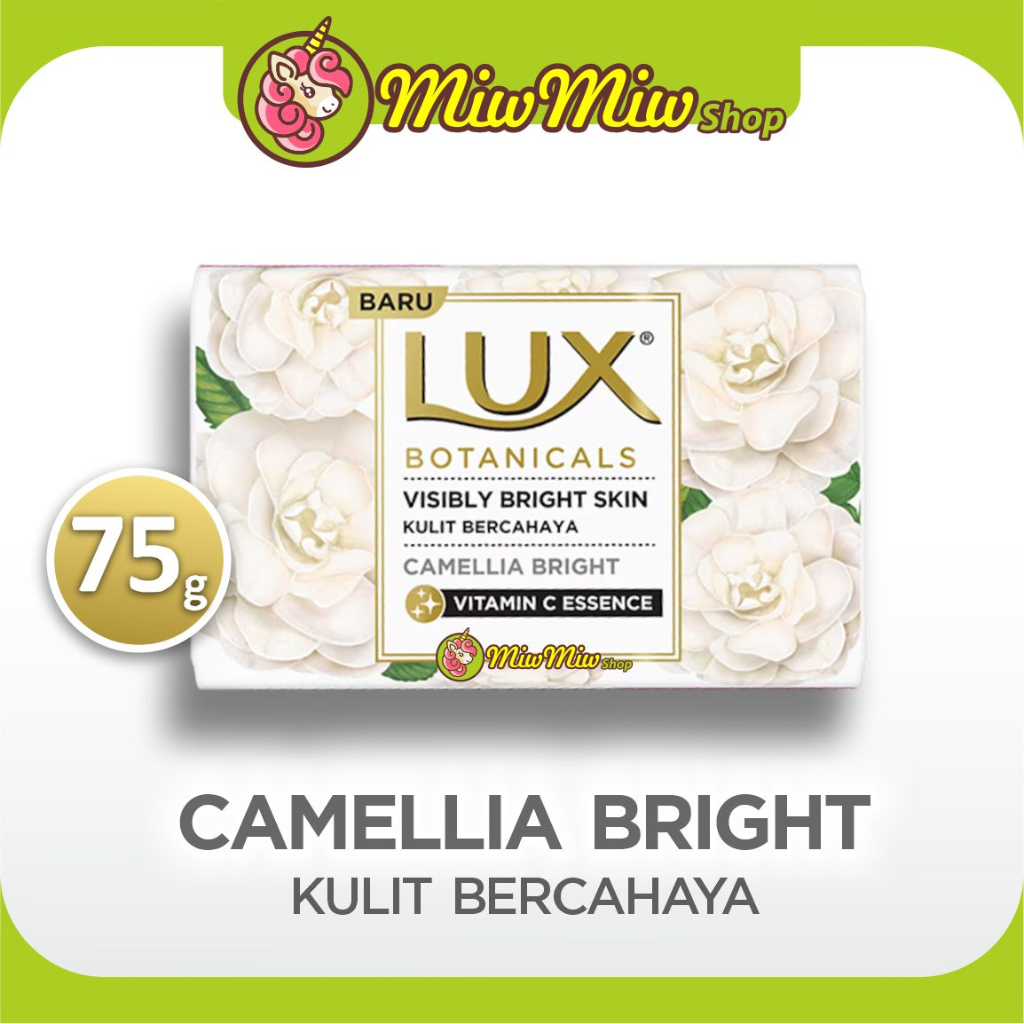 LUX Botanicals Bar Soap (Sabun Mandi Batang dengan Vitamin C Essence dan Floral Beauty Oil) - 75 gram