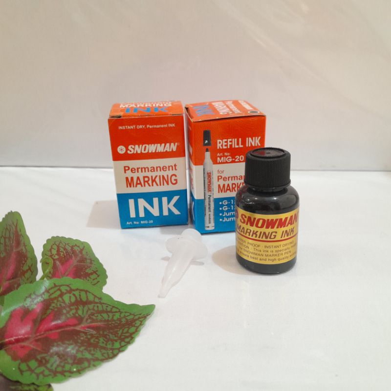 

tinta spidol permanen snowman permanen marking ink