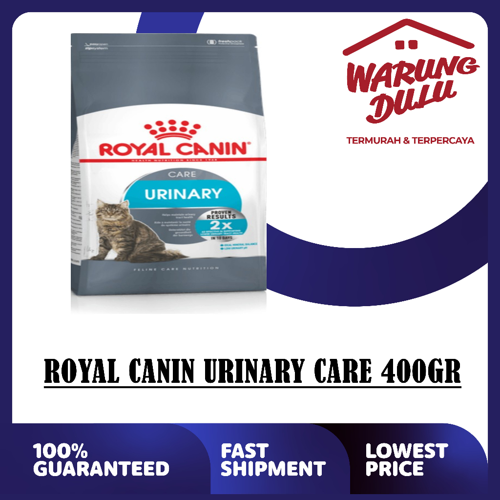 MAKANAN KUCING ROYAL CANIN URINARY CARE 400GR