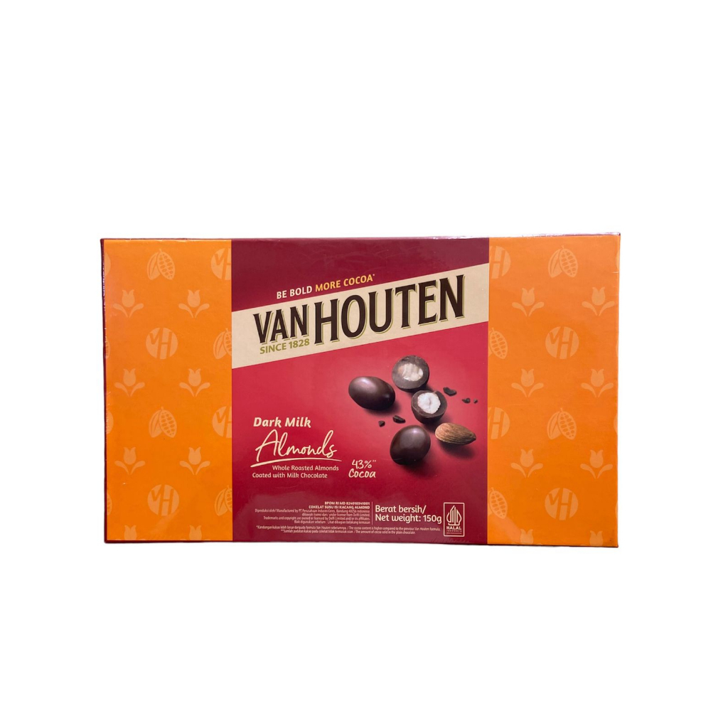 

Van Houten Dark Milk Almond Chocolate Dragees [150 gr]