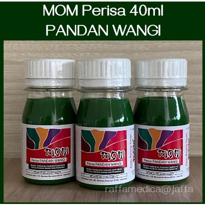 

READY STOK || Perisa / Essence MOM 40ML rasa PANDAN WANGI untuk ES / Minuman / KUE dan PUDDING sejak tahun 1970 | harga bersaing