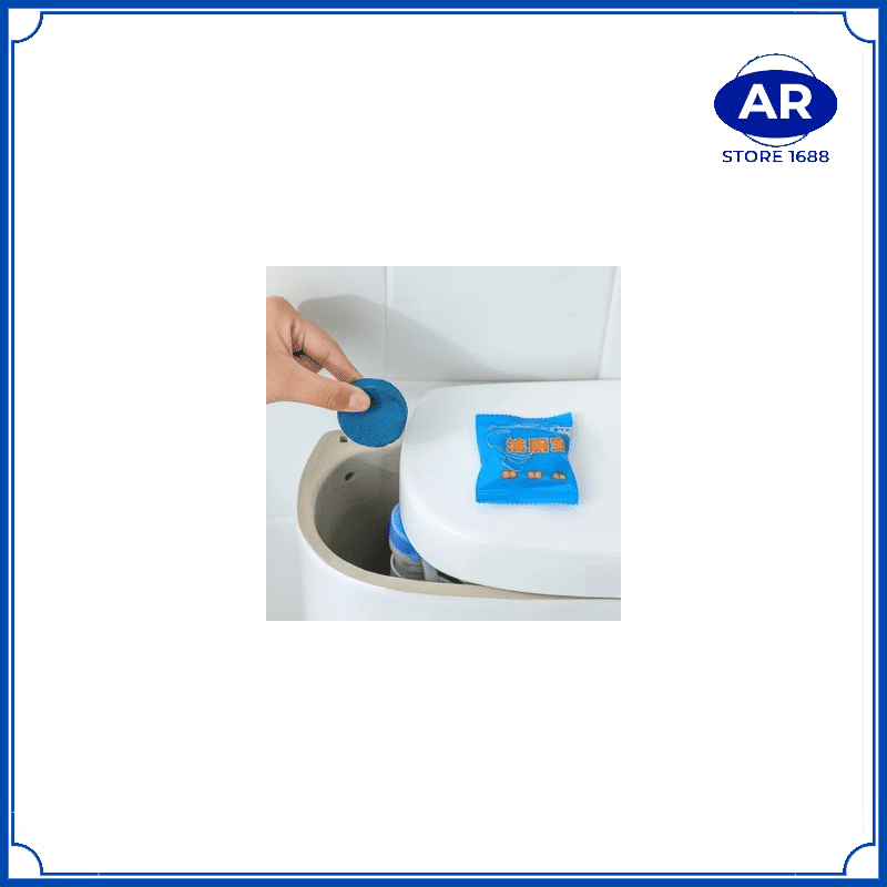 AR tablet BIRU KLOSET PEMBERSIH TOILET CLOSET sabun KUMAN penyegar BAGUS wc sibiru si anti bau blue