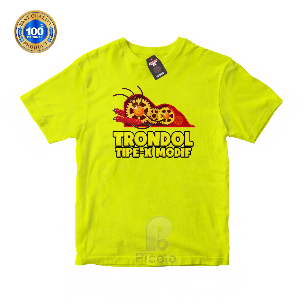 (FREE NAMA) BAJU KAOS ATASAN ANAK MOTIF GAME TIPE X TRONDOL UNISEX Bahan COTTUN