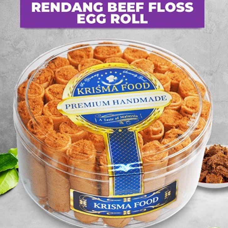 

Krisma Food Egg Roll - Rendang Beef Floss 350gr