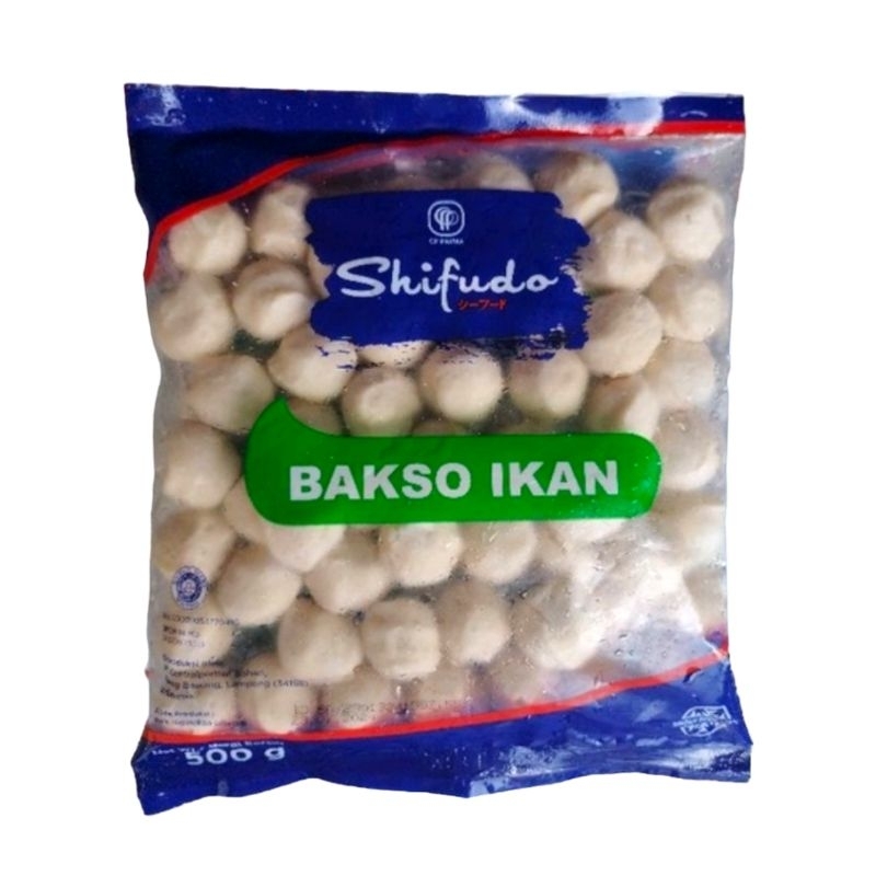 

Shifudo Bakso Ikan 500gr / baso ikan seafood shifudo