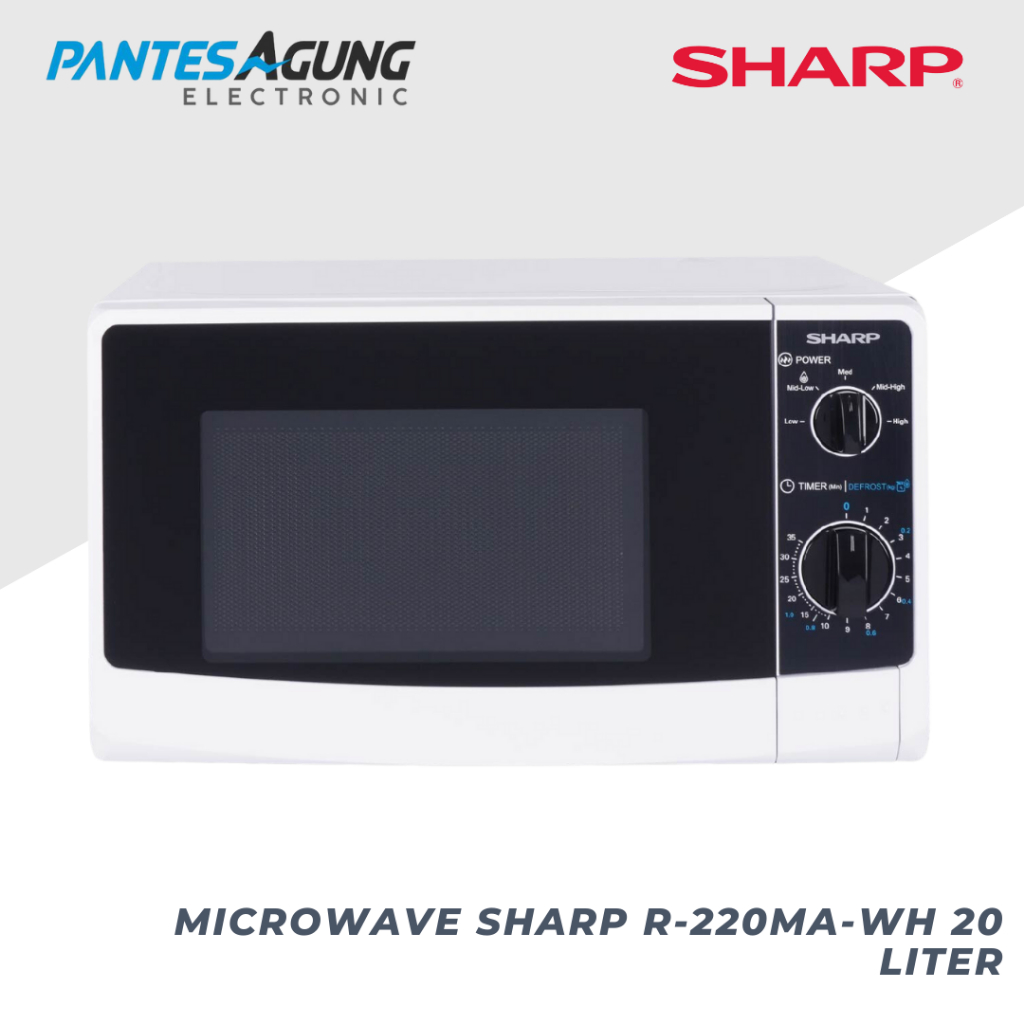 MICROWAVE SHARP R-220MA-WH 20 LITER