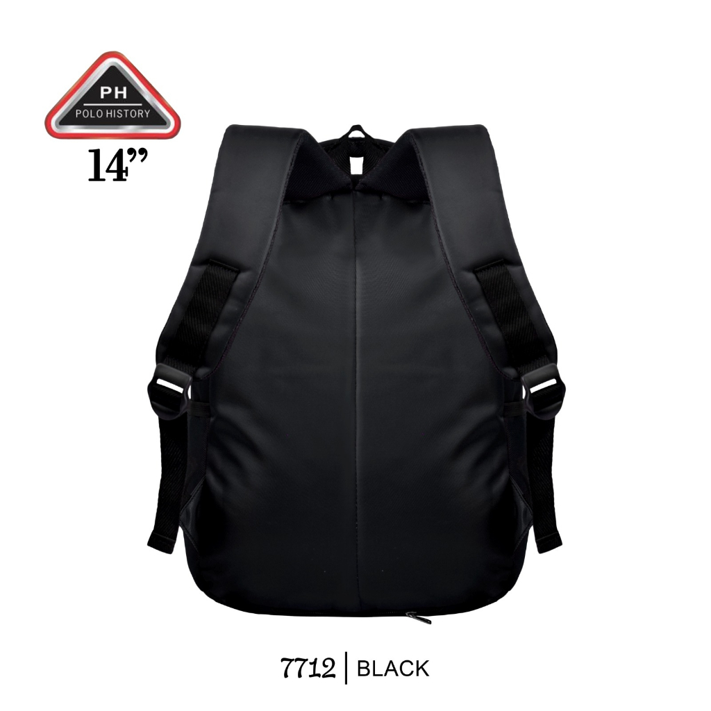 ( DHB ) New Arrival /Tas Ransel Sekolah SD / SMP Anak Laki Laki/Perempuan Polo History 7712 14inch Free Rain Cover