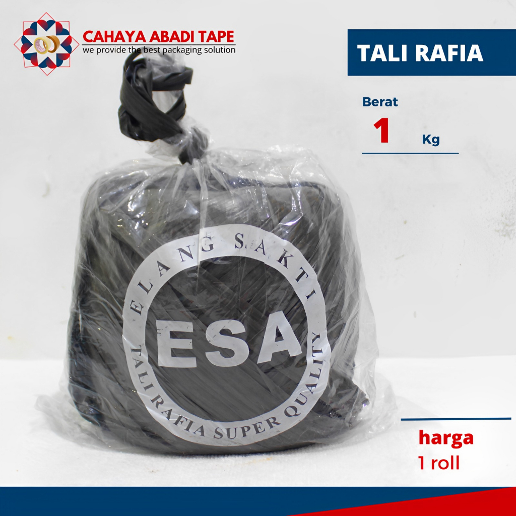 

TALI RAFIA ESA 1KG PER ROLL