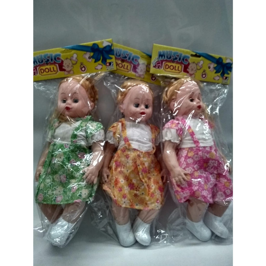 Boneka Baby Doll Music 16 (PVC)