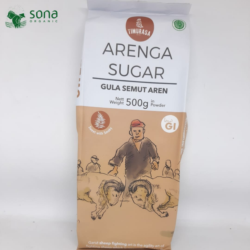 

Gula Aren Bubuk 500gr - Crystal Arenga Sugar - Timurasa