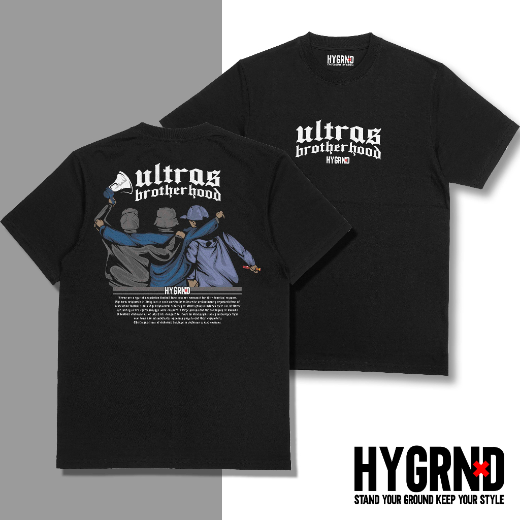 Heyground Kaos Casual "Ultras Brotherhood" -  Kaos Football Culture/Hooligans/Ultras/Football Casual