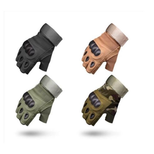 SARUNG TANGAN TACTICAL HALF FINGER FULL FINGER / TACTICAL ARMY / ST SEPEDA MOTOR / SARUNG TANGAN BATOK - ST-4