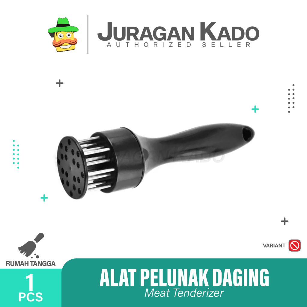 Alat Pelunak Pelembut Daging Alat Dapur Pengempuk Meat Tenderizer Pencacah Daging Manual