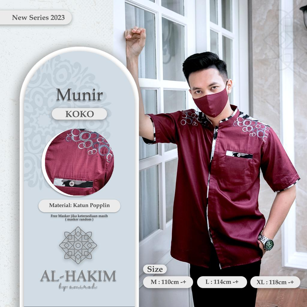 Munir Kemeja Koko Model Terbaru 2023