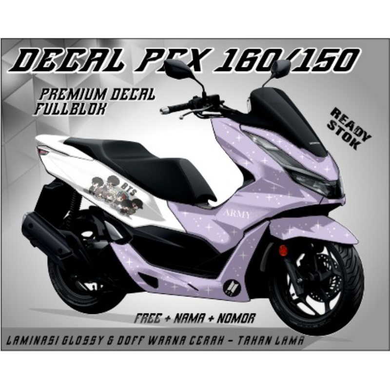 decal pcx 160 /150 variasi fullbody,decal variasi PCX fullbody