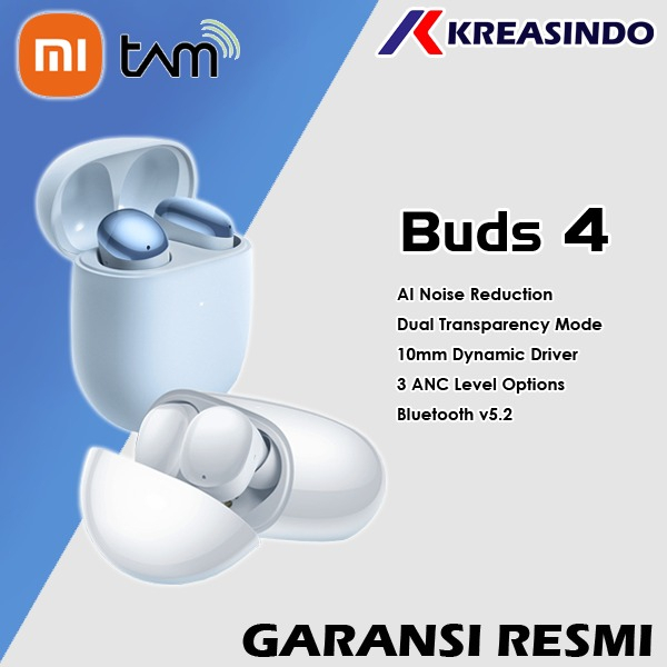 XIAOMI REDMI Buds 4 Wireless Earphone Garansi Resmi