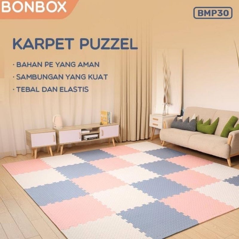 (BONBOX)1SET ISI 9 KARPET MATRAS PUZZLE ALAS SEBAGUNA BAHAN TEBAL DAN ELASTIS