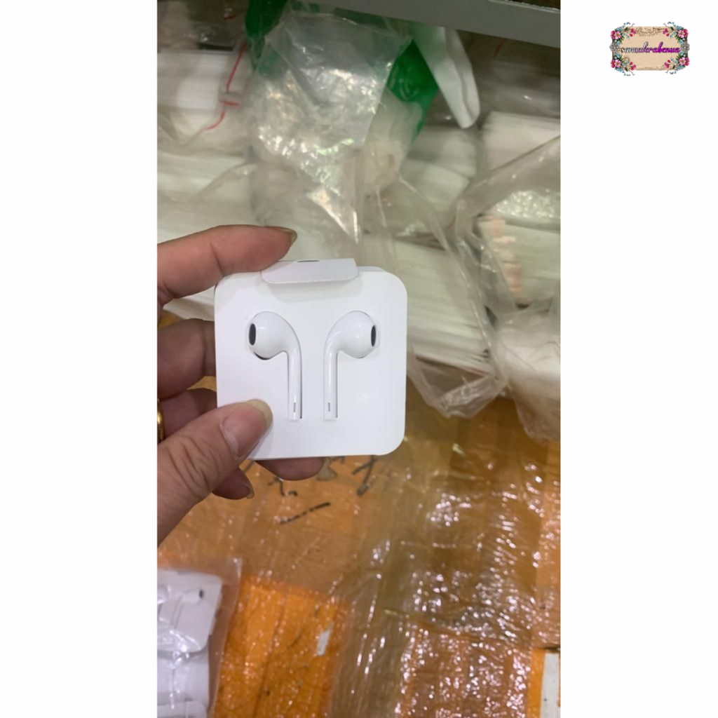 EarPhone With Lightning 8 pin Headset Hf headsfree ligthing ori cabutan 7G 7+ 8G 8+ X Xs Max Xr 11 pro max 12 mini 12 pro max 13 mini 13 pro max 14 plus 14 pro max konek Bluetooth (on bluetooth ) pop up Handsfree Earphone headset SB5078