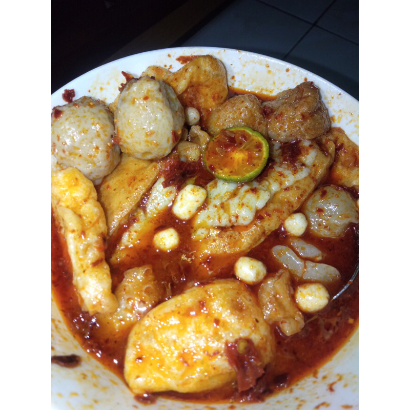 

Baso Aci Instan / Baso Aci Ayam Suwir Ayam Cincang / Boci Instan Boci Komplit