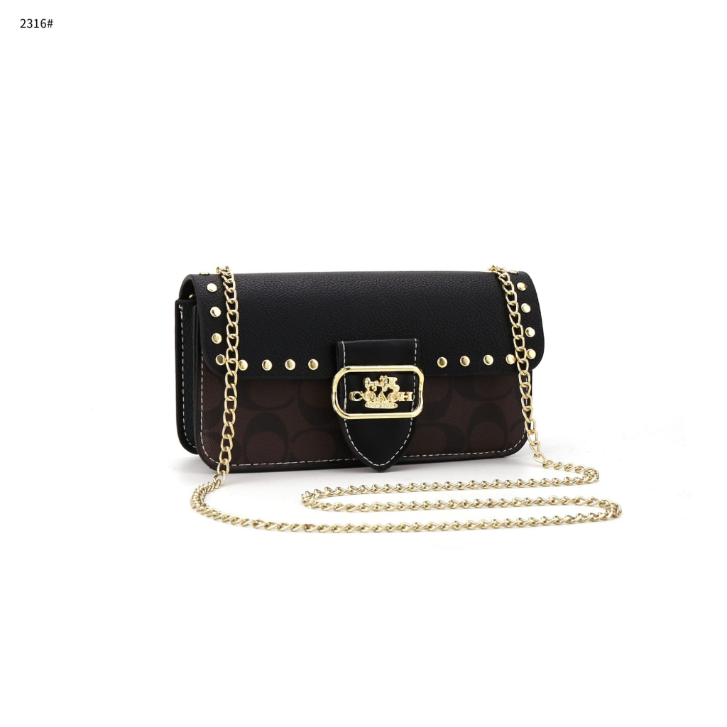 Coa Mini Sling Bag's Gold Hardware 2316