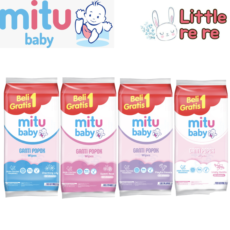 Mitu Baby Tissue Basah Baby Wipes Ganti Popok Tisu Buy 1 Get 1 Tisue Bogof