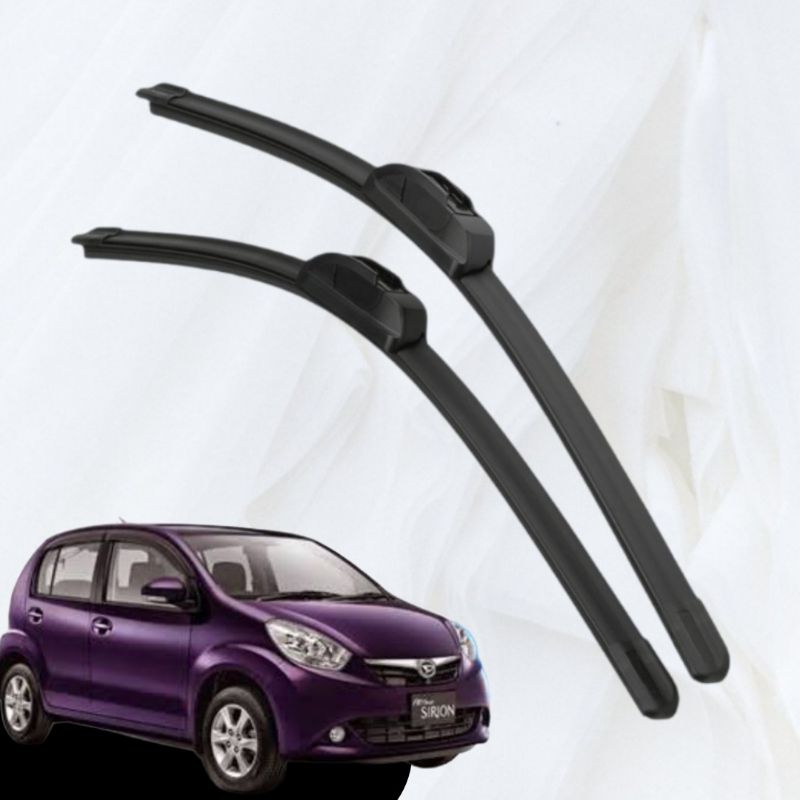 Wiper Frameless Full Karet Daihatsu Sirion 2007 - 2018 uk 20&quot; - 16&quot;