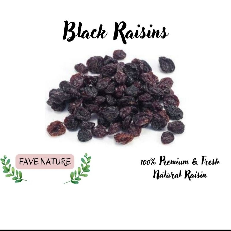 

Dark Raisin/Kismis hitam Premium 100gr (Organic)