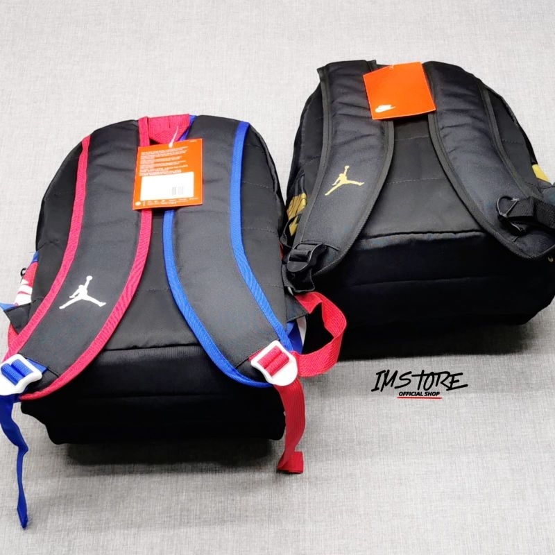 Ransel Flight Backpack Multi Color &amp; black Gold