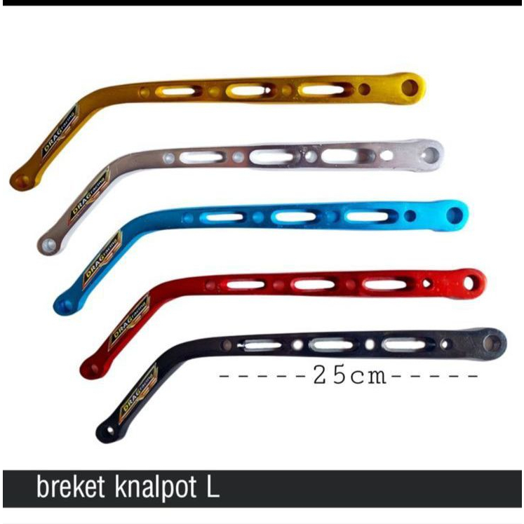 PROMO L KNALPOT L KENALPOT PANGKON KNALPOT L BREKET KNALPOT L PANJANG UKURAN 25CM UNIVERSAL