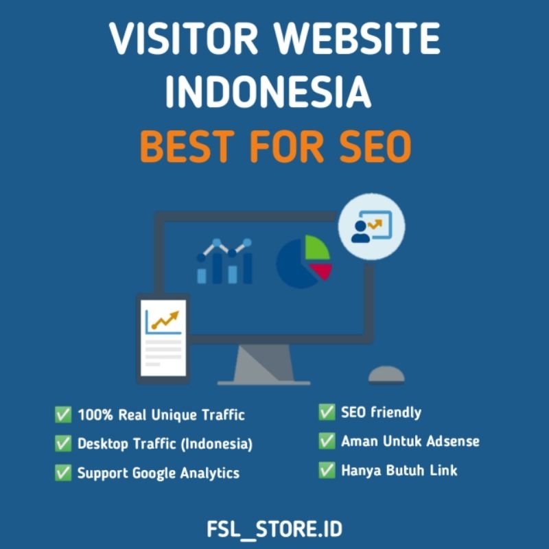 Indonesia Visitor Traffic website Best SEO Real Unik dan Aman