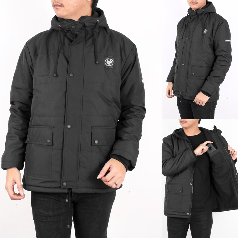 Jakcet puffer kembung black