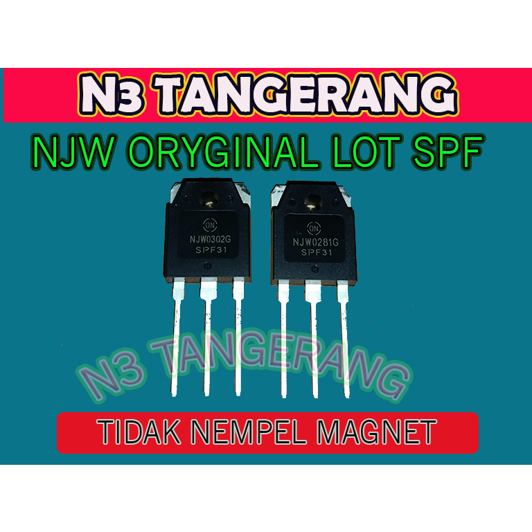 Mitsuyama_ Transistor Final Njw 0281G Tr 0302G Spf Super