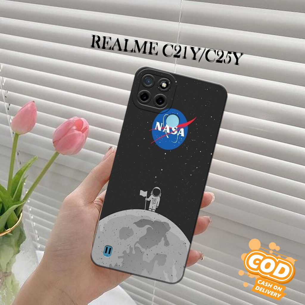 Case Hp Realme C21Y - C25Y  - Casing Hp Realme C21Y - C25Y  - Latopiacase - Fashion Case nasa  -  Ca