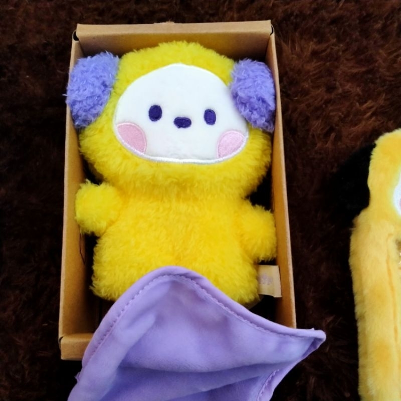 CHIMMY MINI PLUSH DOLL BT21 BONEKA CAHOL OFFICIAL