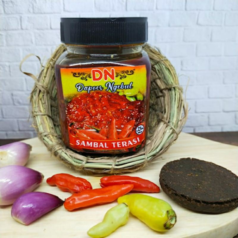 

sambal terasi 150gr sambal pedas sambal terasi extra pedas
