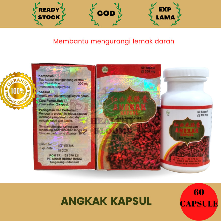 ORIGINAL ANGKAK KAPSUL (RED YEAST RICE)