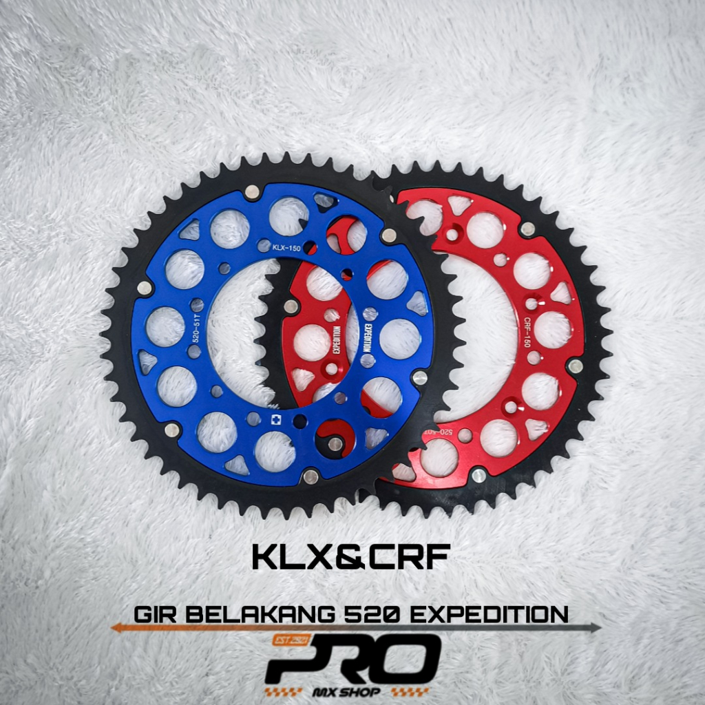 GIR BELAKANG 520 EXPEDITION KLX CRF GIR KLX 520 EXPEDITION SERIES