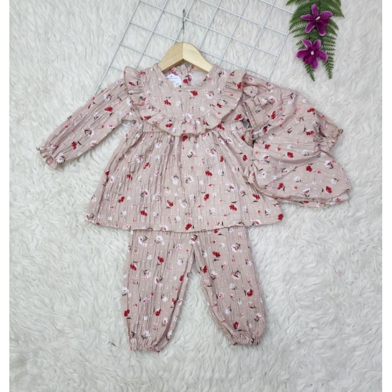 Baju muslim anak perempuan muslim bayi perempuan muslim baby girl