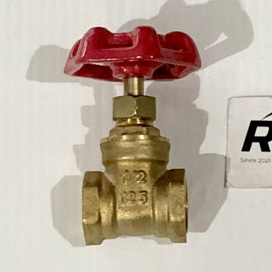 Gate Valve Stop Kran Keran Kuningan Asli Tebal Kizz Kite Kitz China 1/2 Inch